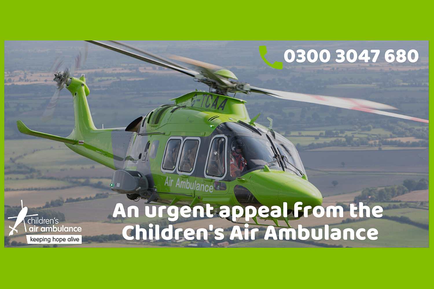 Urgent Appeal - Children's Air Ambulance