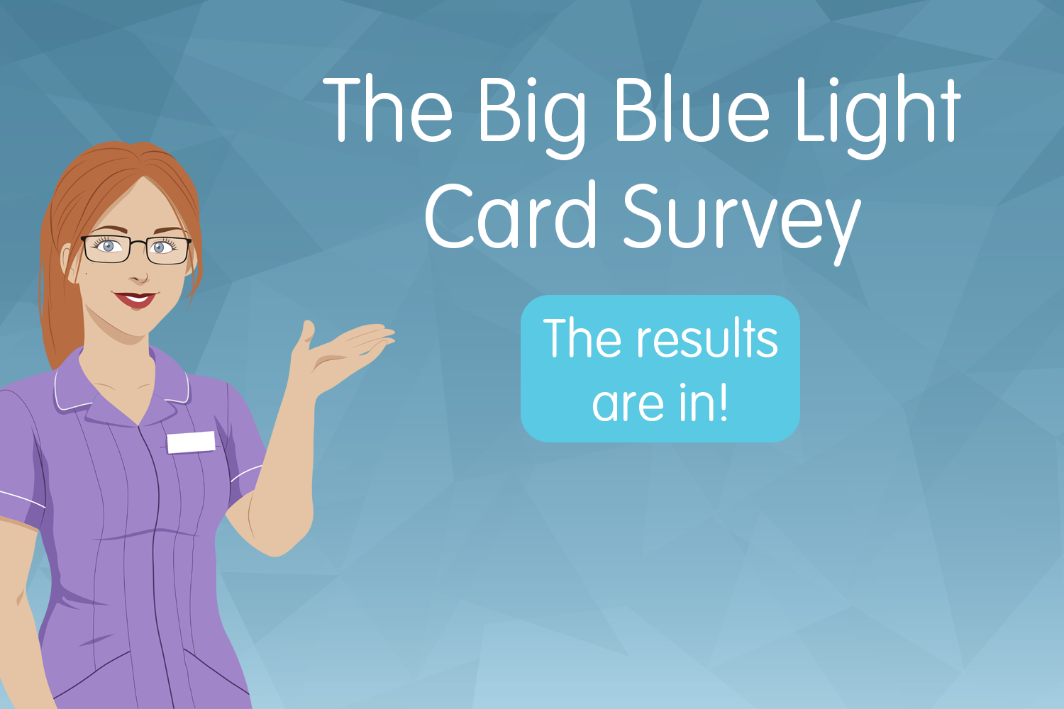 Welcome To Blue Light Card