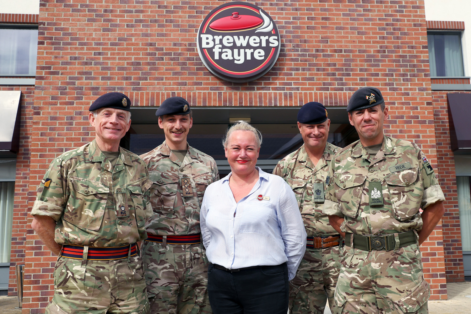 Whitbread restaurants’ help heroes tuck in to a hearty discount!